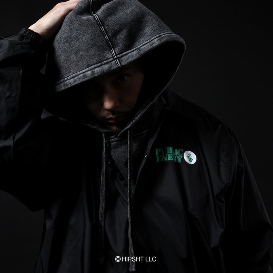 LFYTコーチジャケット LFYT : LFYT X PUBLIC ENEMY TARGET COACHES JACKET | FULLSPEC.