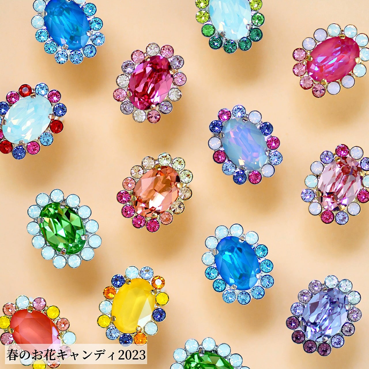 オーダーキャンディ オーバルピアス | MAKI NUMOTO (マキ ヌモト