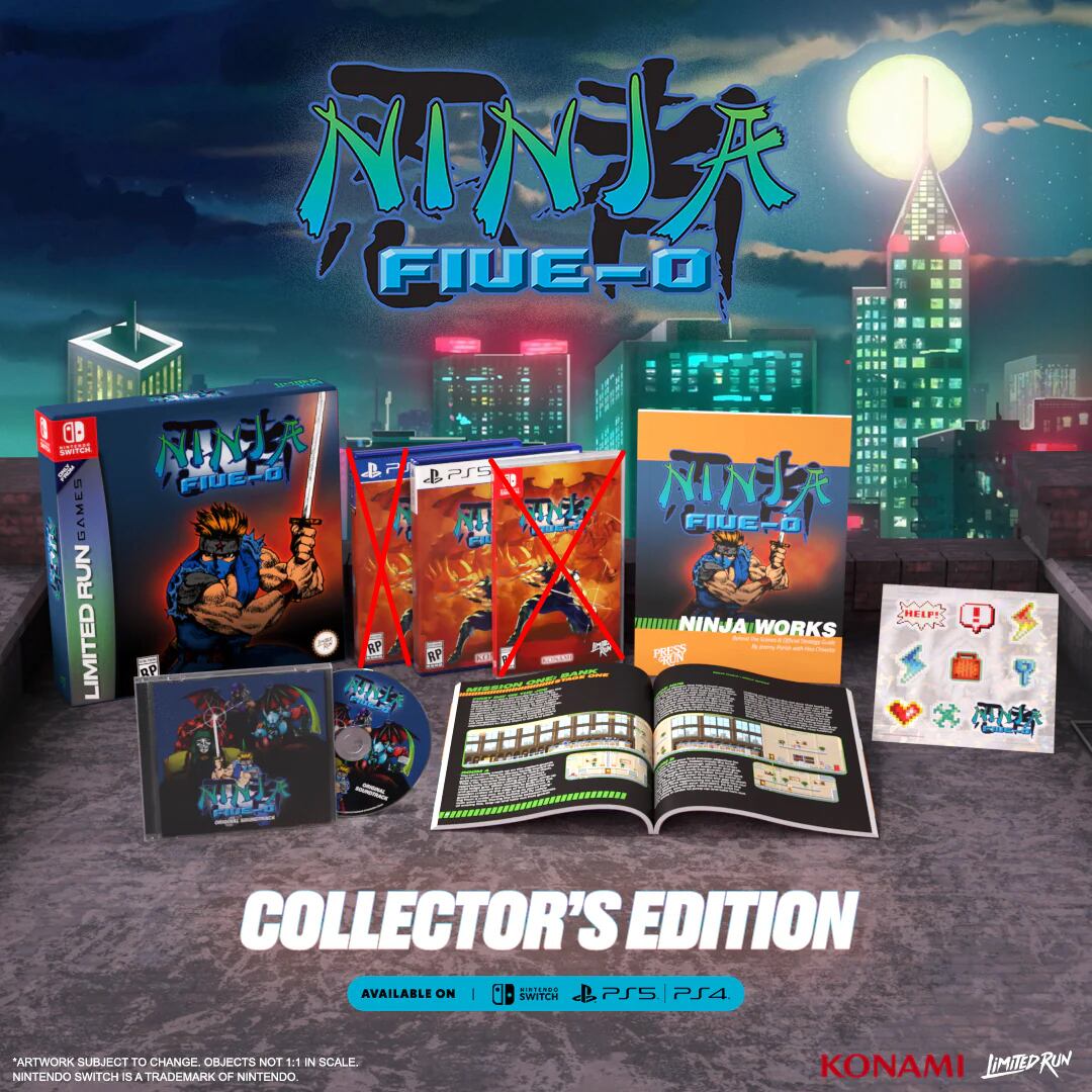 新品】Ninja Five-O 限定版（ニンジャコップ 限定版）PS5 | RareGames