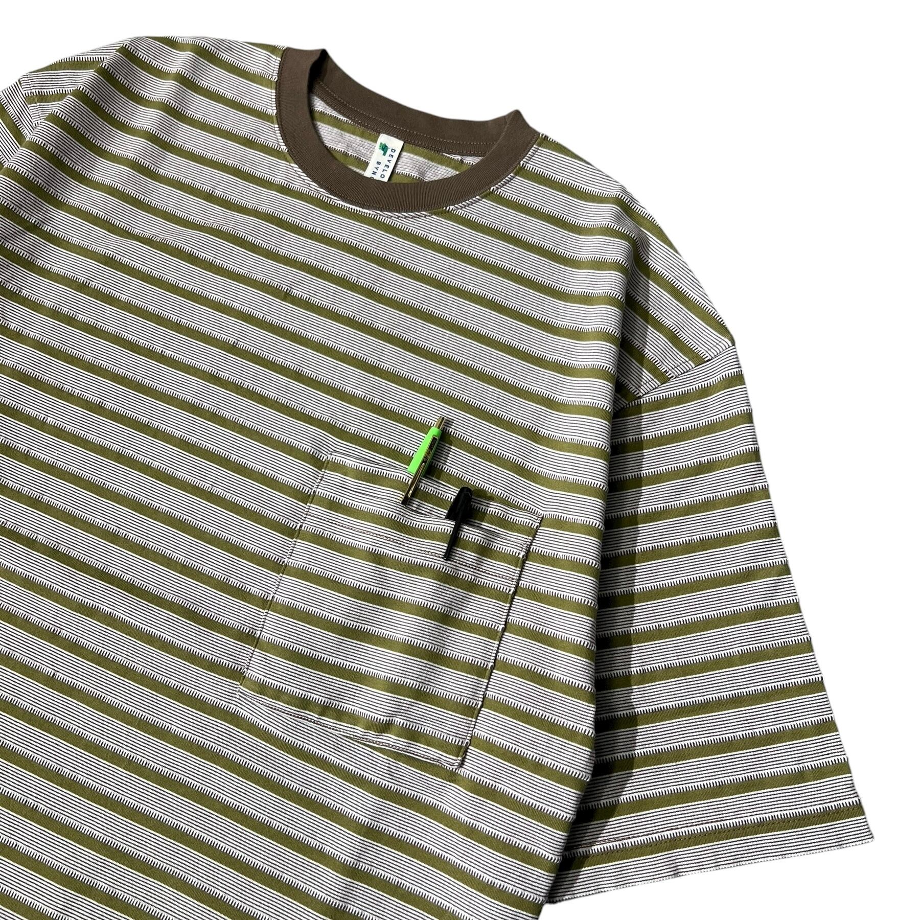 NOROLL / UNEVENNESS S/S TEE GREEN | THE NEWAGE CLUB