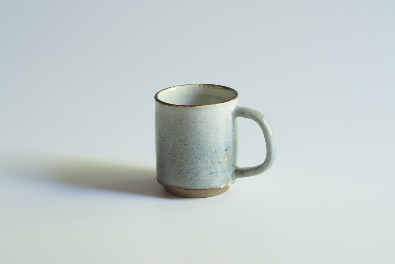 角マグM(H9cm・青巻)服部克哉