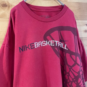 【NIKE】バスケットボール Tシャツ スウッシュ XXL ビッグサイズ ナイキ US古着 アメリカ古着