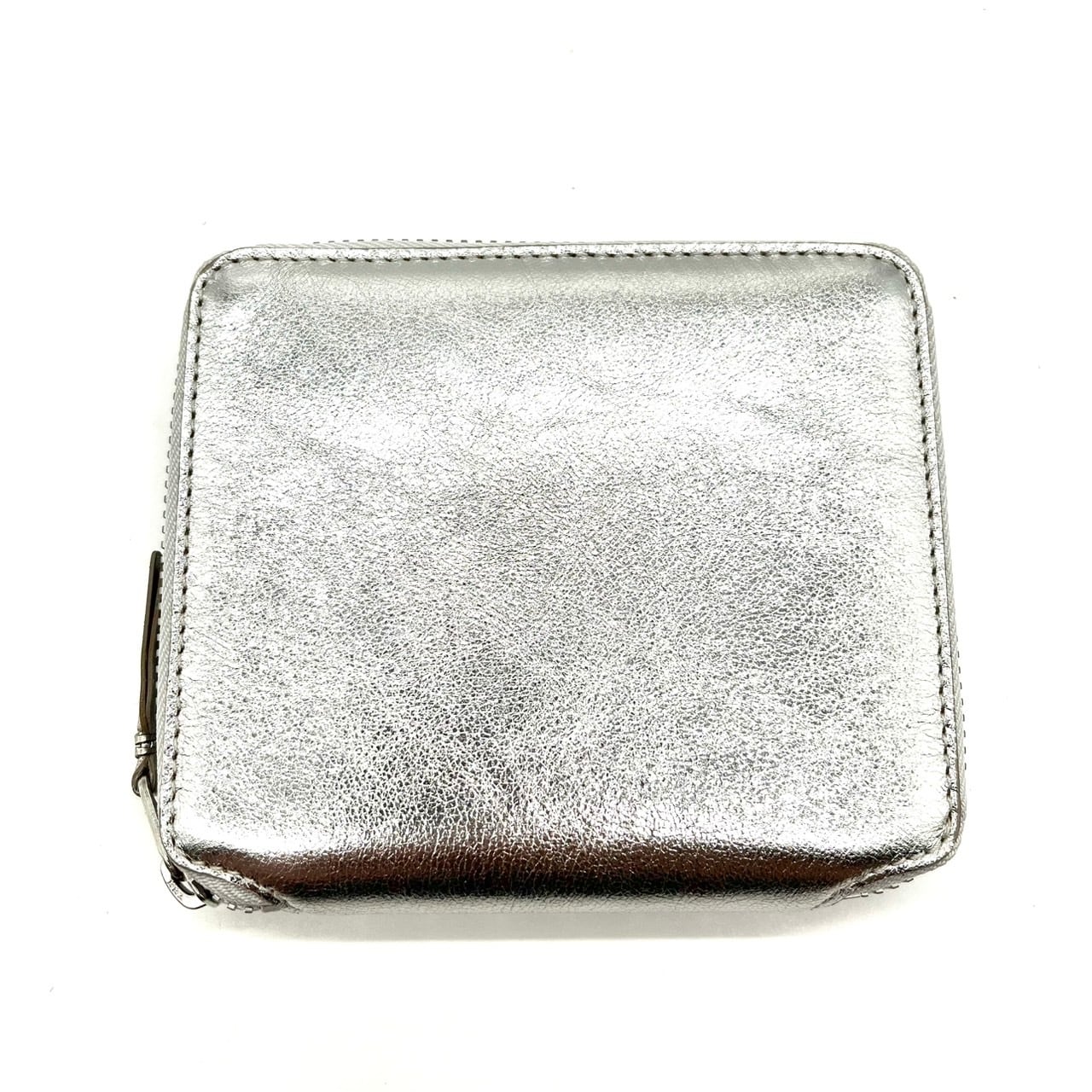 Comme des Garcons Conpact Wallet Silver / コムデギャルソン コンパクト財布 シルバー