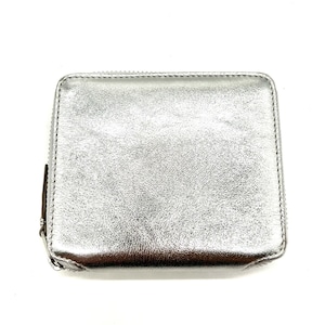 Comme des Garcons Conpact Wallet Silver / コムデギャルソン コンパクト財布 シルバー