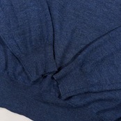 POLO RALPH LAUREN ラルフローレン Vネック ウール ニット セーター L/ブルー ネイビー系 メンズ