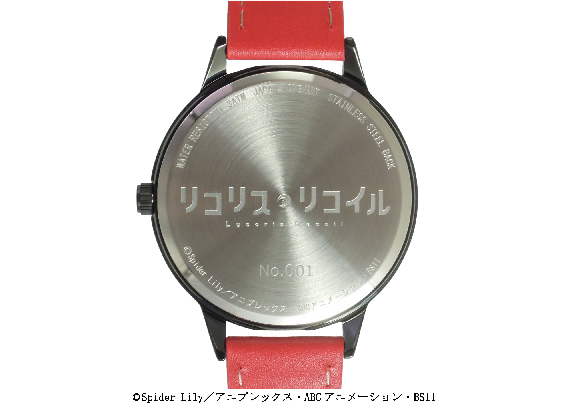 限定50本】リコリス・リコイル 錦木千束(DA 1st)モデル腕時計 / カラー 