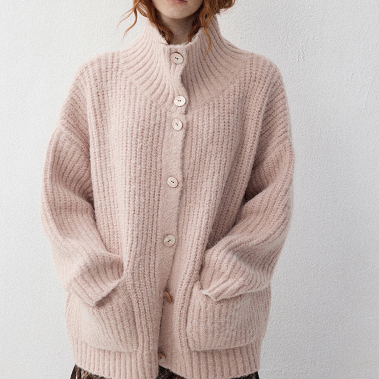 Chunky Knit Cardigan T3826