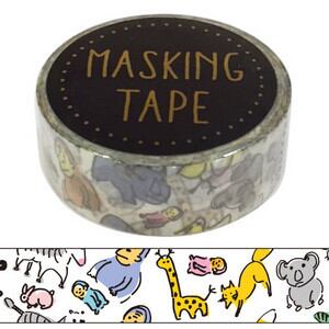 【廃番】ワールドクラフト ZOO 15mmマステ WC05