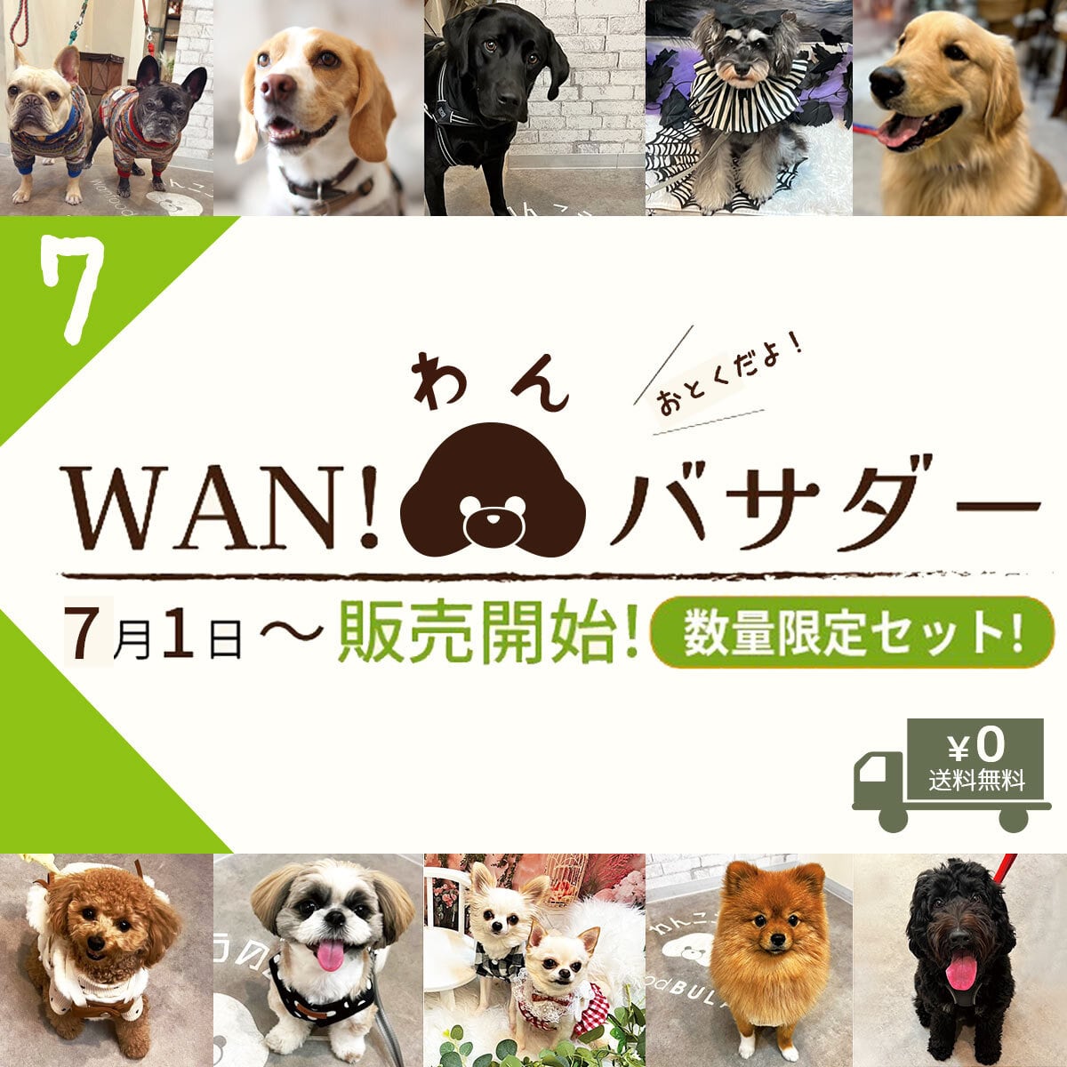 WANバサダー2点セット【2026年7月分】数量限定!《全犬種用》送料無料 #wanバサダー WANBASSADOR ワンバサダー (鹿肉・鶏肉・いのしし・おさかな・アラカルト・大地の恵み・SWEETS・wanbassador )