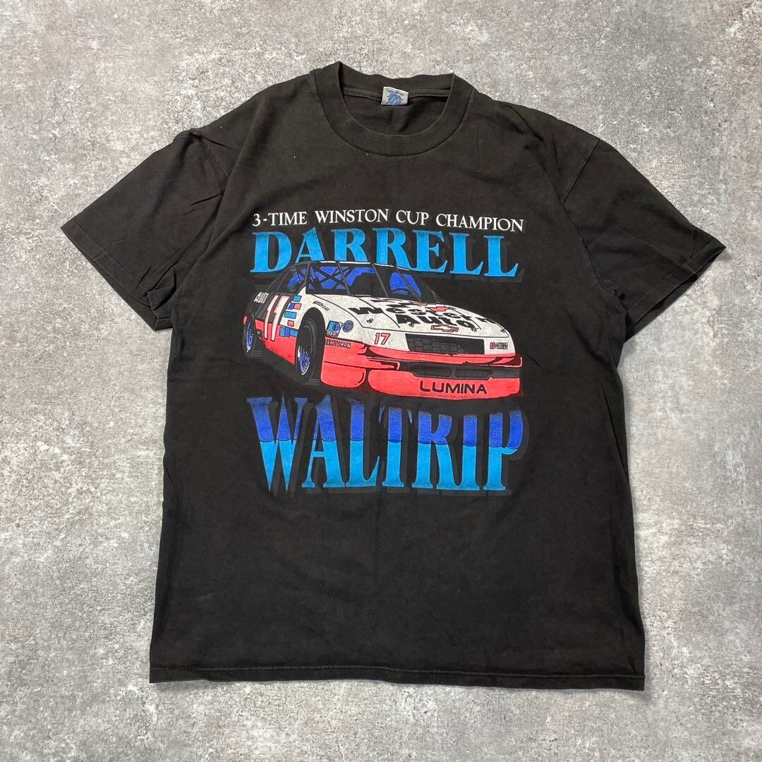 90s USA製 DARRELL WALTRIP 車 vintage Tシャツ