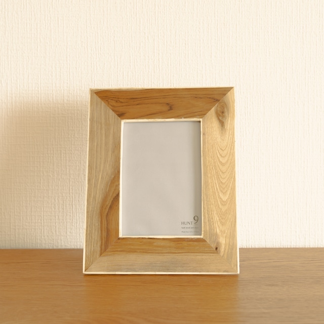 White Bone Wood Frame