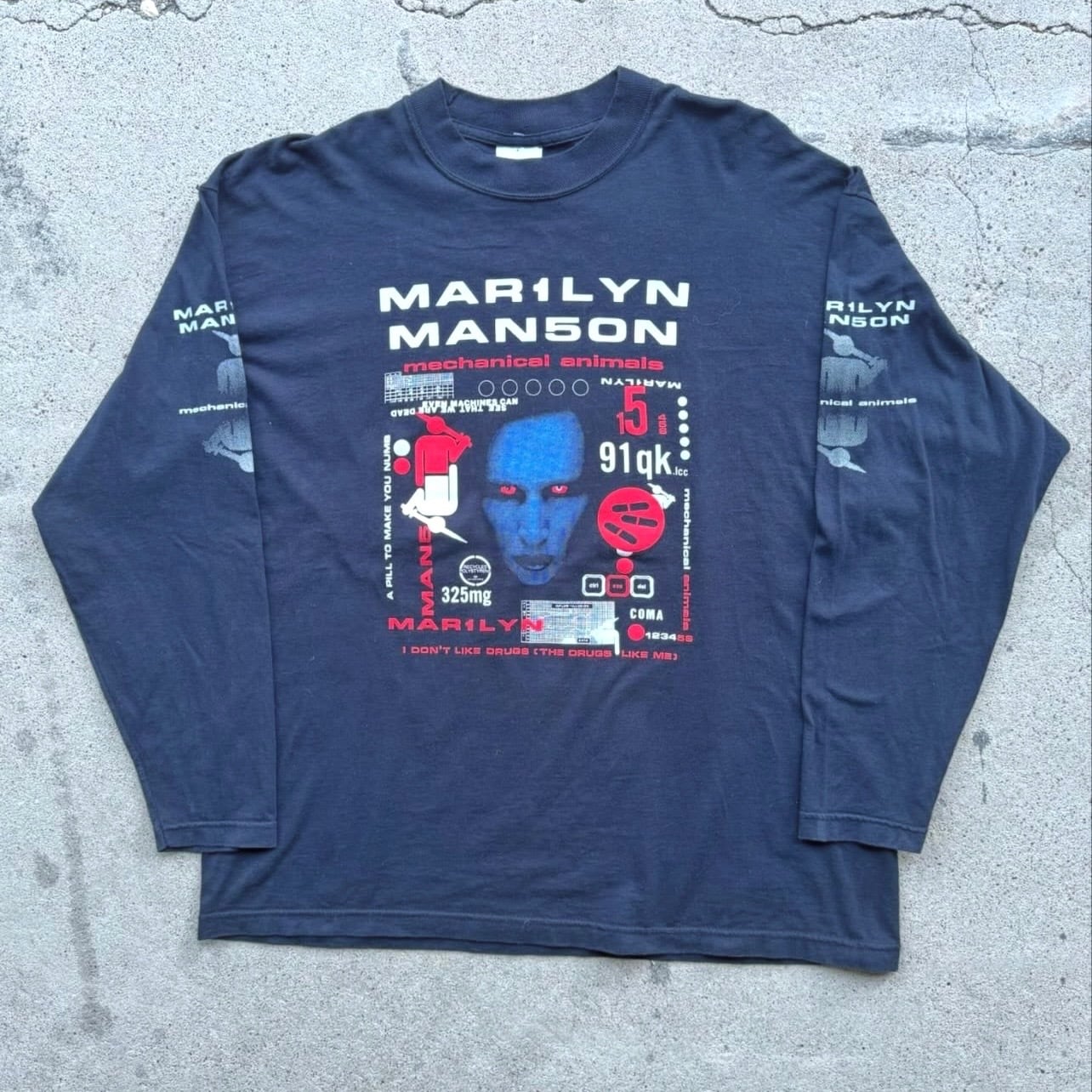 極上個体】90's Marilyn Manson Tee “Hello My Name Is Marilyn Manson