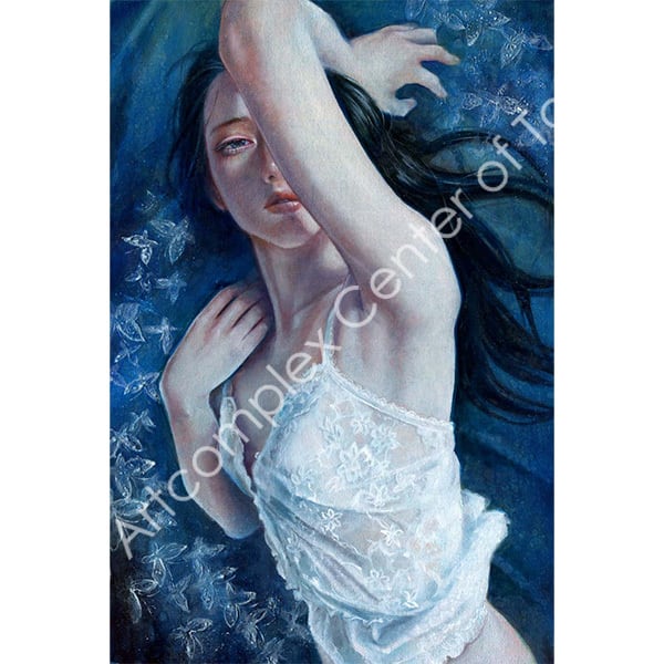 五ノ井 愛「蝶のまどろみ」