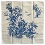 【Deadstock】90s RN15187 風景画  バンダナ usa 古着　①