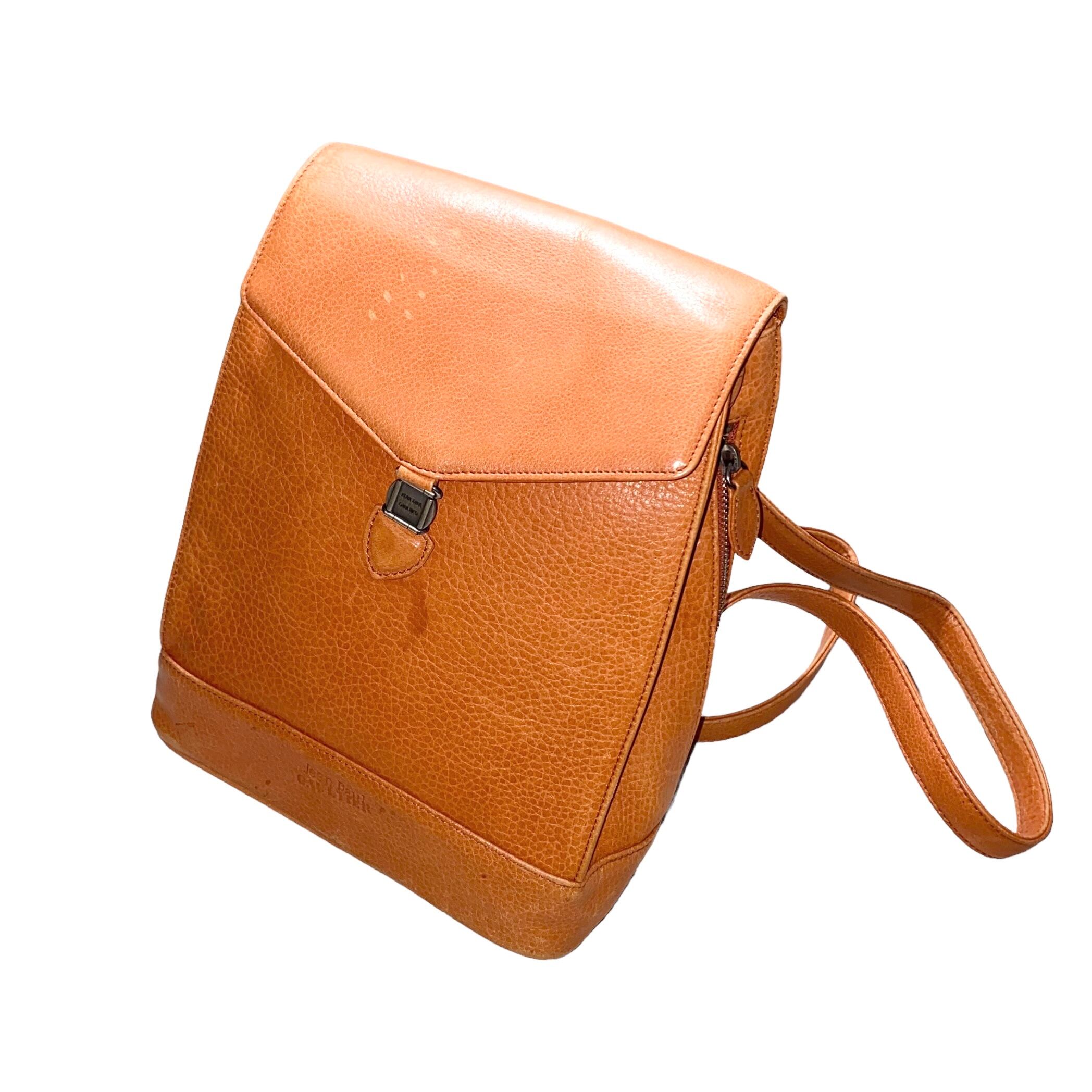 Jean Paul Gaultier leather backpack