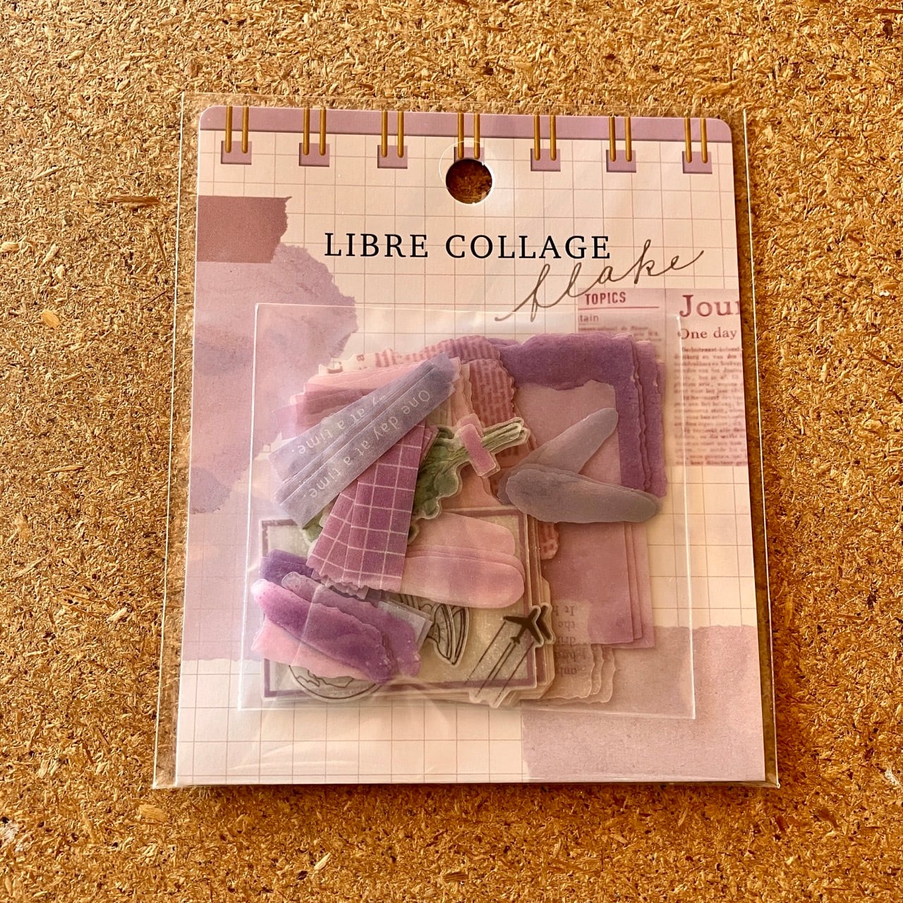 MIND WAVE リーブル コラージュ purple 81064 フレークシール PA08