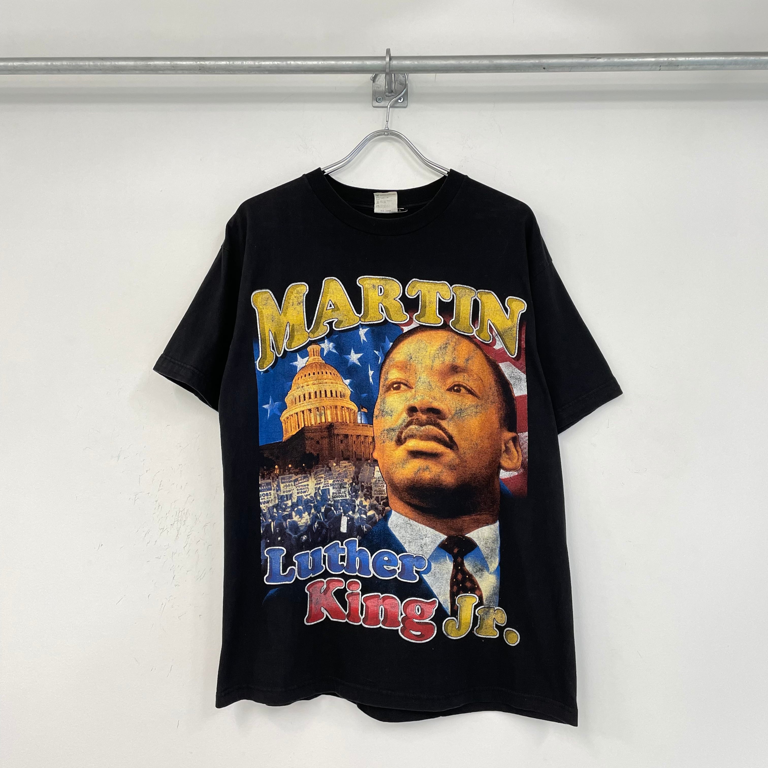 MARTIN LUTHER KING Jr used s/s tee SIZE:L S2 | one day store