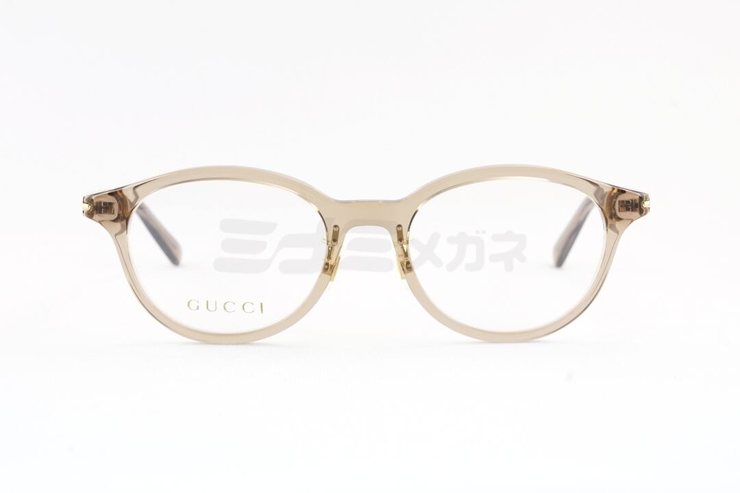 【新品】 GUCCI グッチ メガネ GG1507OJ 004 眼鏡 メンズ レディース ユニセックス モデル ハバナ クリア ブラウン カラー フレーム 正規品 gg1507oj-004 ダミーレンズ発送 GUCCI（グッチ） メガネ GG1507OJ 004 眼鏡 メンズ レディース ユニ