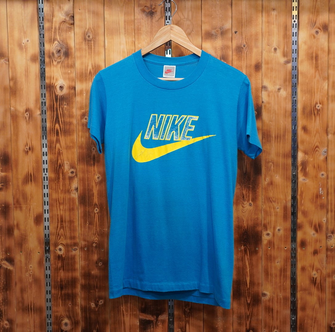 80s90s USA製 nike ロゴ Tシャツ M/ナイキ