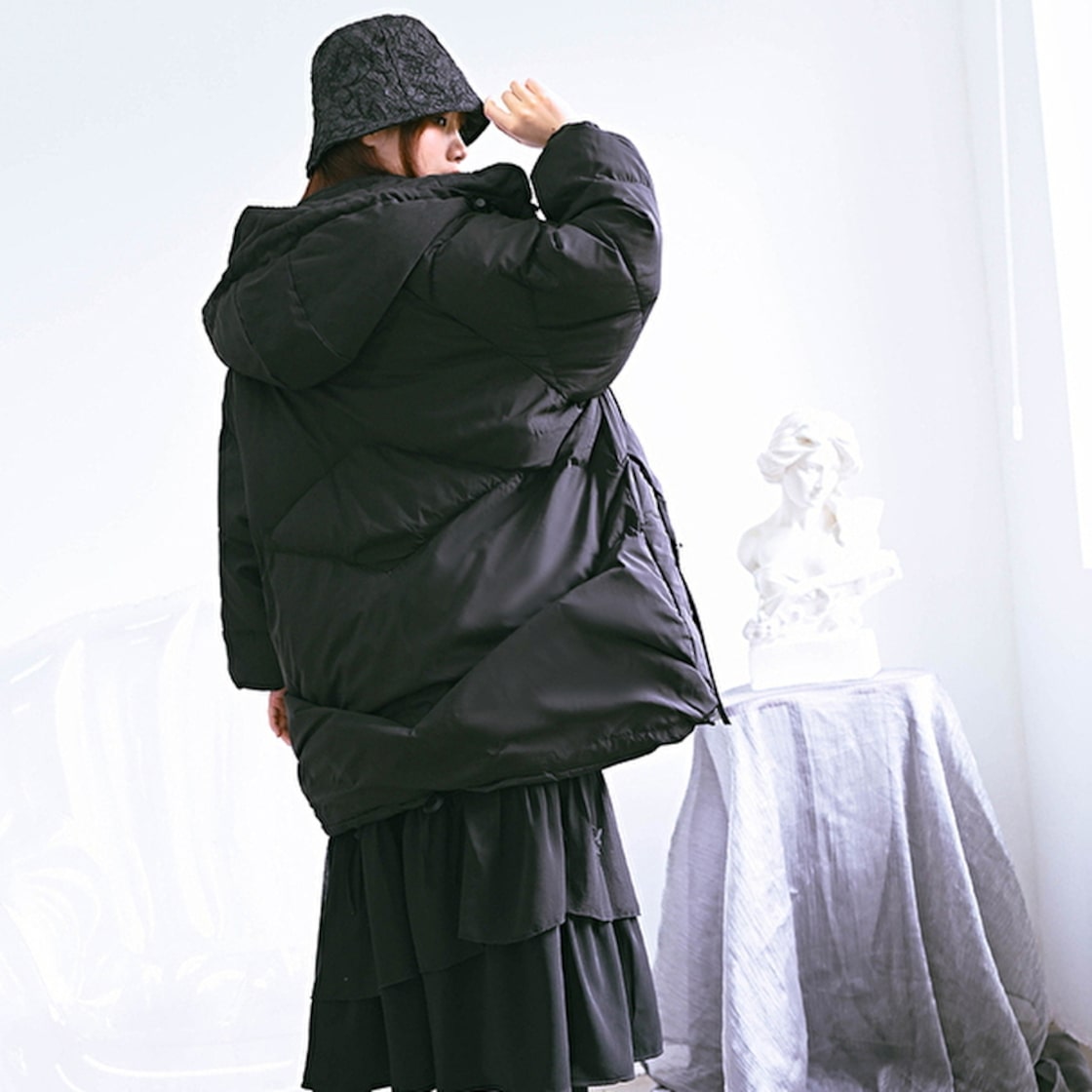 チャイナ風服 チャイナ風服 古怪舎 ダウンジャケット ホワイトダック 