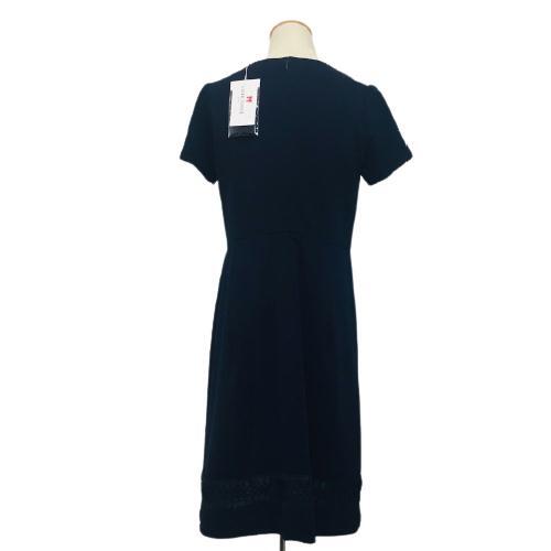 ギャラリービスコンティ 新品 フォーマルデザインワンピース ネイビー L ビスコンティ3 大人かわいい服 Gold Smith