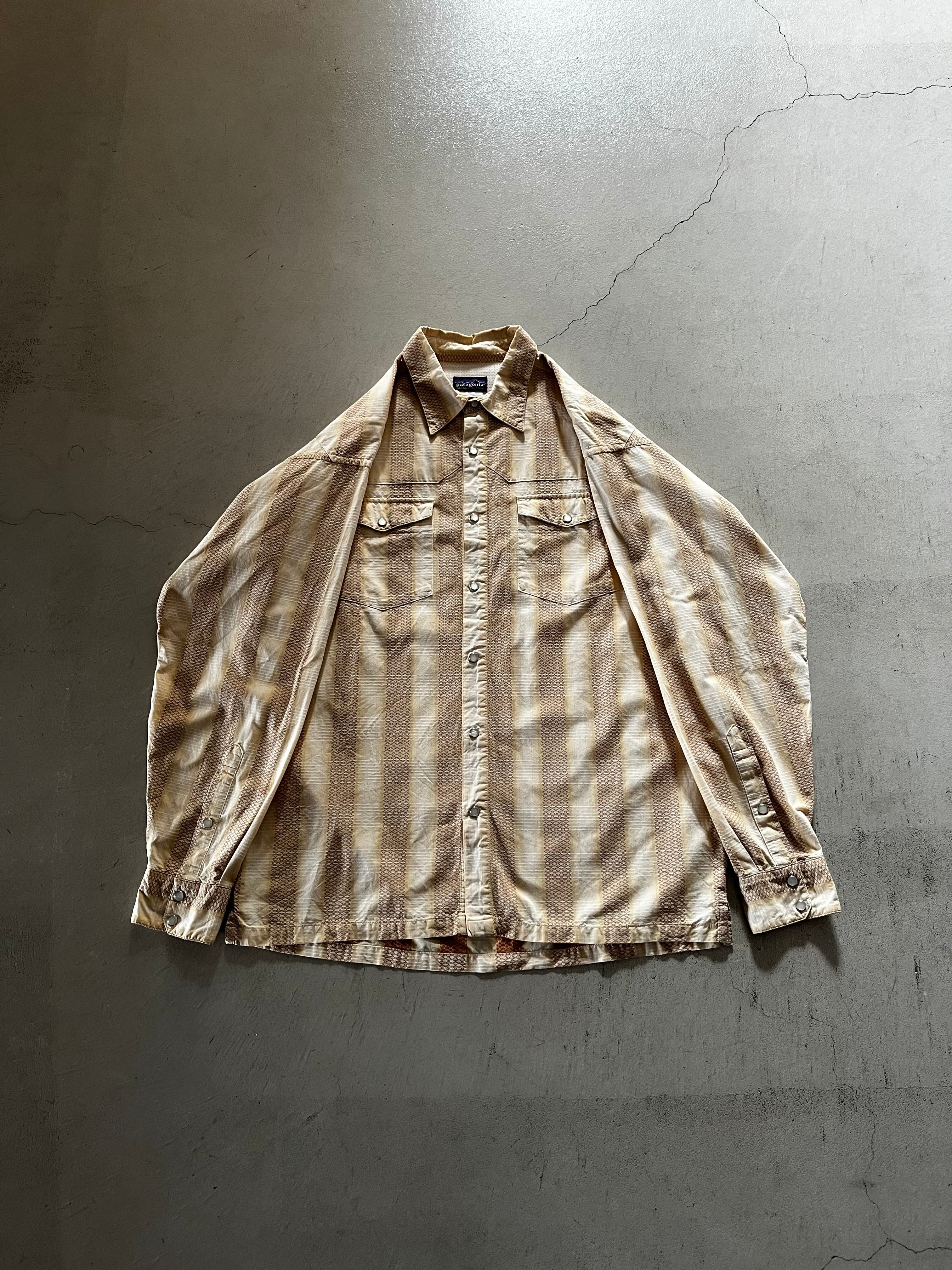ネイビー×レッドXL：00s patagonia LOTUS DESIGNS パタゴニア ロータス