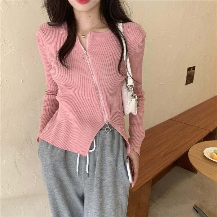 ニットセーター ショートカーディガントップス スプリングコート ロング 春物 モンロー60016924447