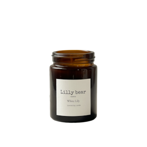 White Lily/Amber mini Soycandle