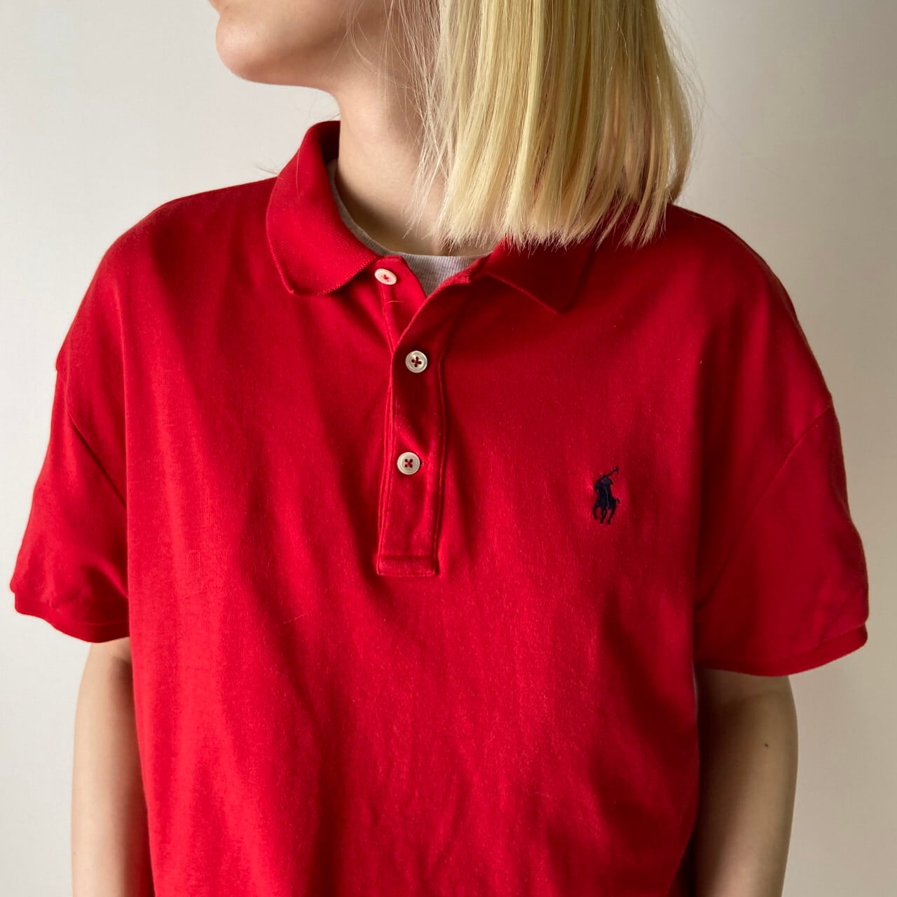 Ralph Lauren POLO SPORT ラルフローレン ポロシャツ レディースL 古着 レッド 赤【ポロシャツ】 | cave  古着屋【公式】古着通販サイト