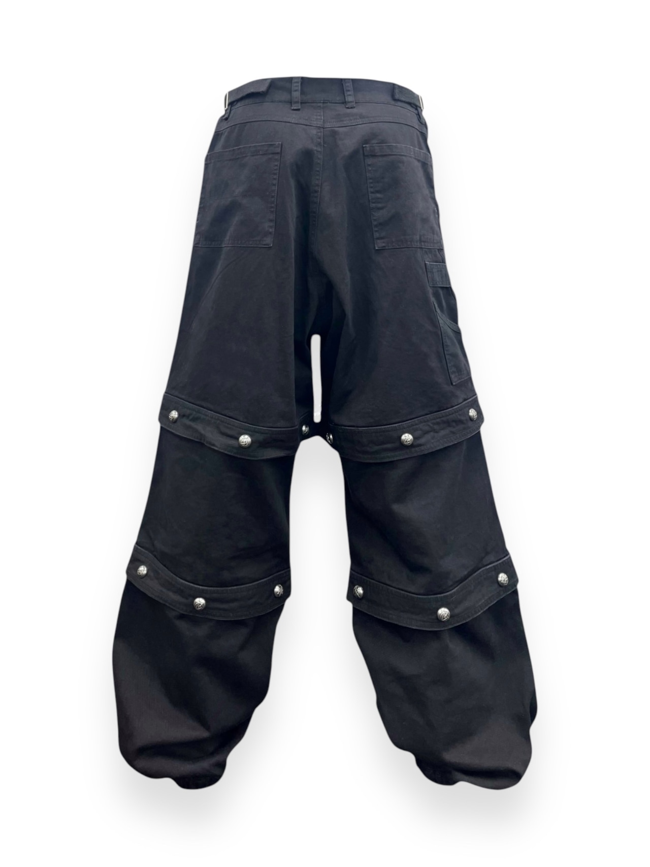 【LOVE KILLER】studs wide painter denim pants