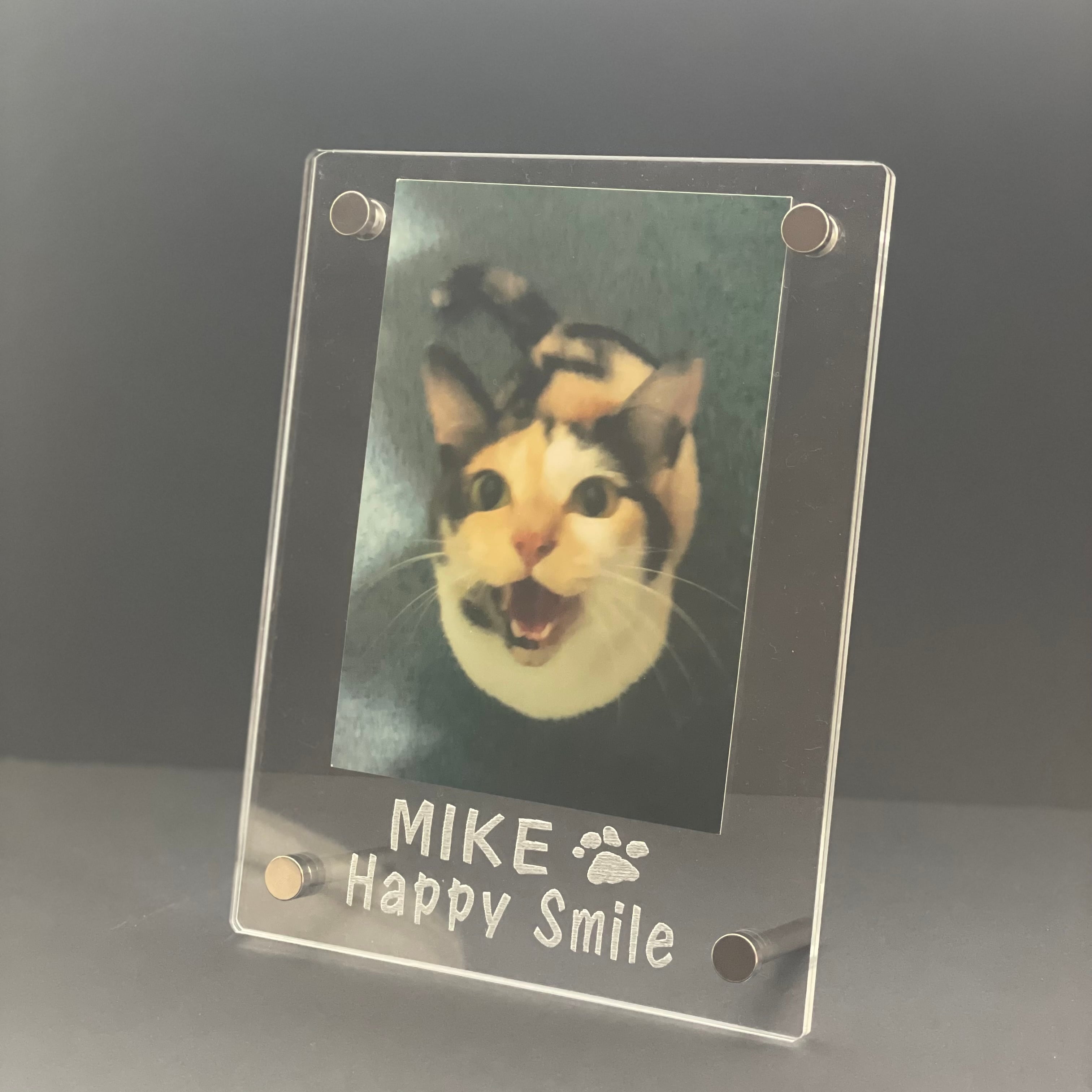 猫ちゃんのフォトスタンド ミケちゃんグッズ》-MIKE- フォトスタンド | 猫うららShop