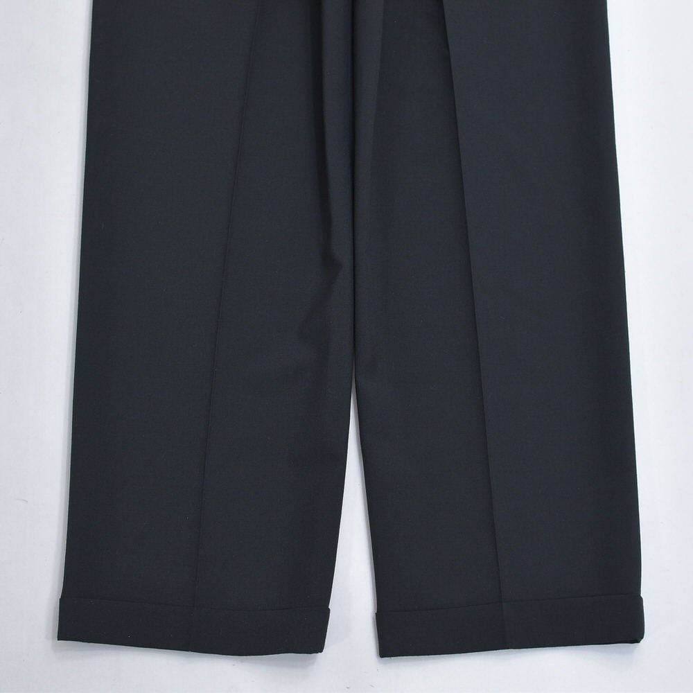 00s メキシコ製 haggar black label ハガー ワイド 2タック スラックス