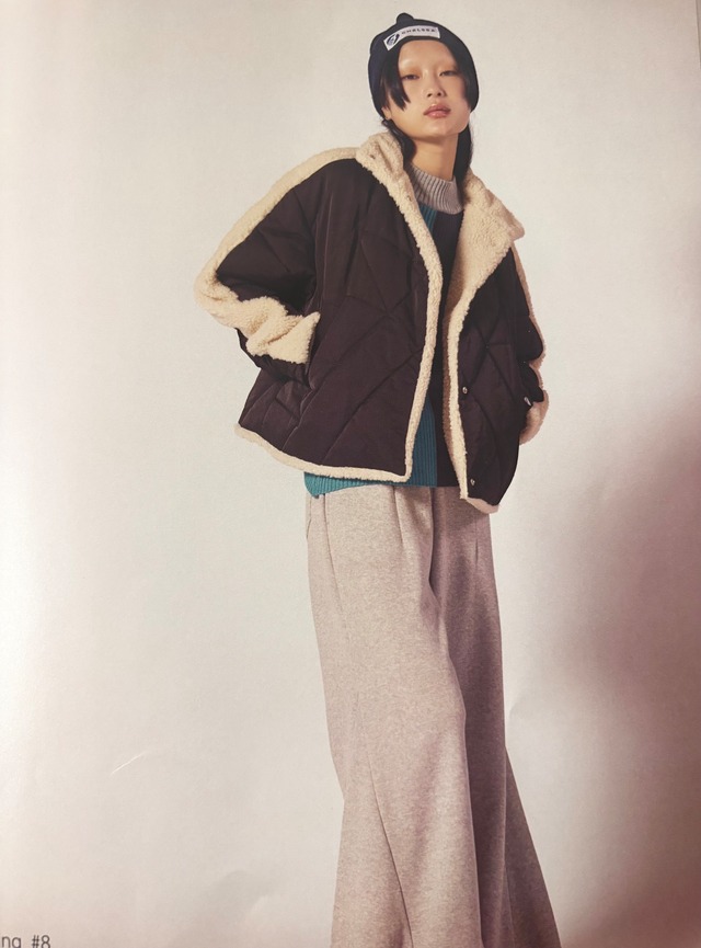 ボア切り替えショートジャケット/NO.1258008