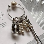 フランスヴィンテージビーズ×4種類のチャームセット｜着せ替えイヤーカフ