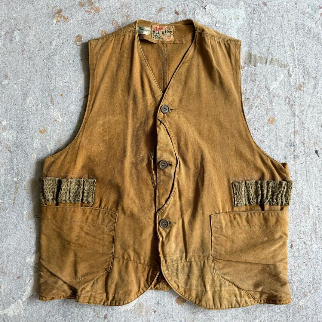 1930s DUXBAK Hunting Vest L位 Z145