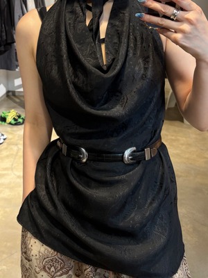 【27SS | 先行予約】FUMIE TANAKA フミエタナカ / ベルト / native W belt