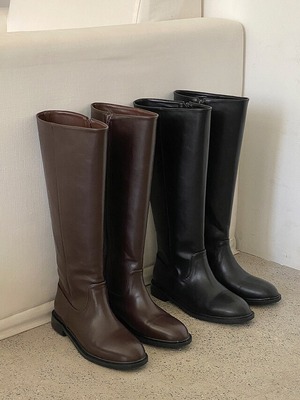 [BELLMI] loose long boots (2color)