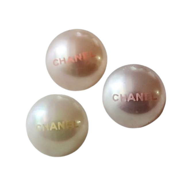 【VINTAGE CHANEL BUTTON】カラーパール シャネルボタン 10mm C-26032
