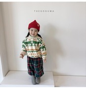 ザゴグマ / THE GOGUMA / チェックバルーンジョガーパンツ / 韓国子供服 / ジュニア / 26winter〖取寄〗*JS~JL*