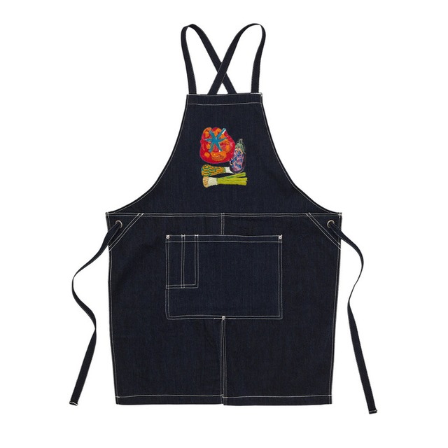 salad apron dark indigo 00011