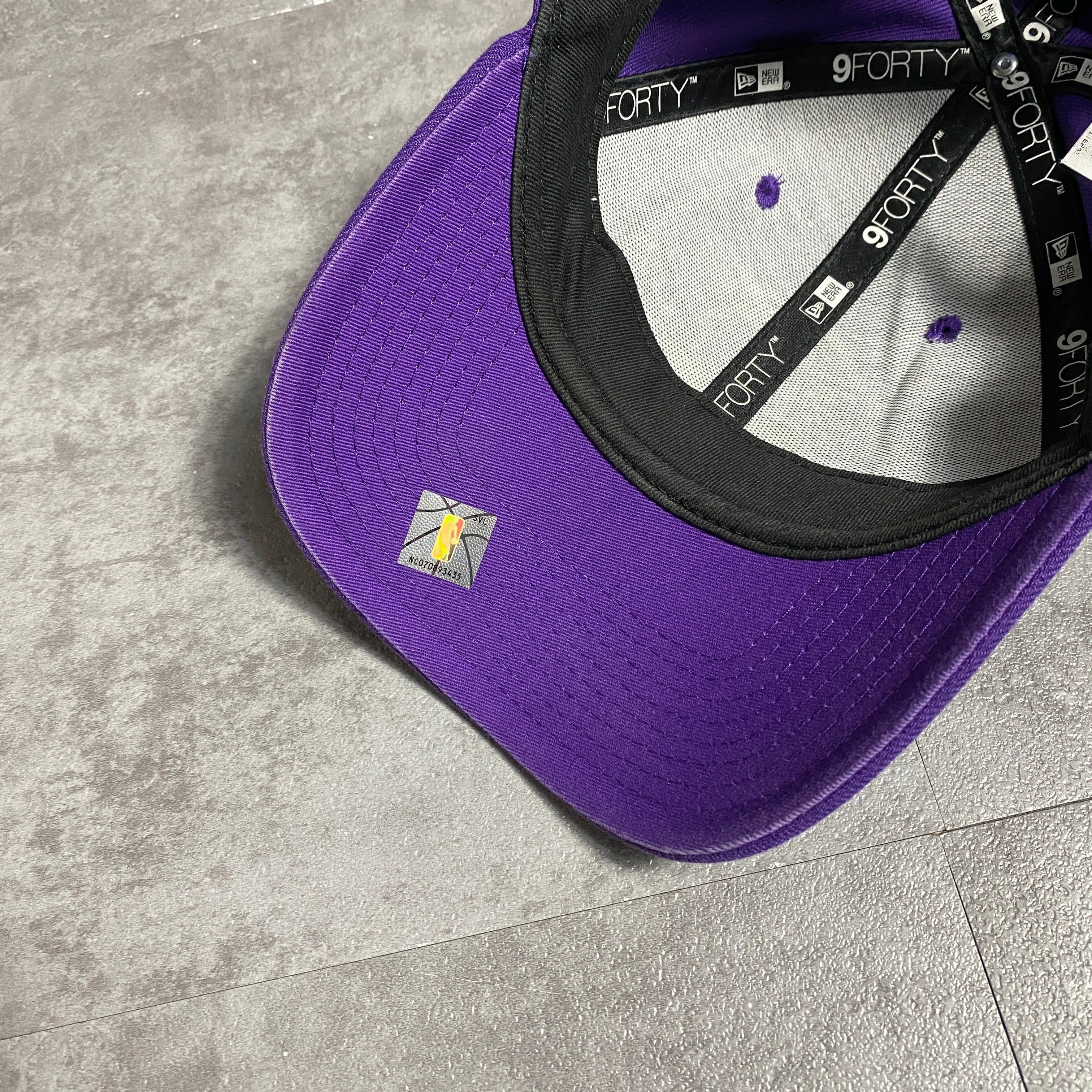 NEW ERA×NBA LAKERS ニューエラ レイカーズ ワッペン パープル