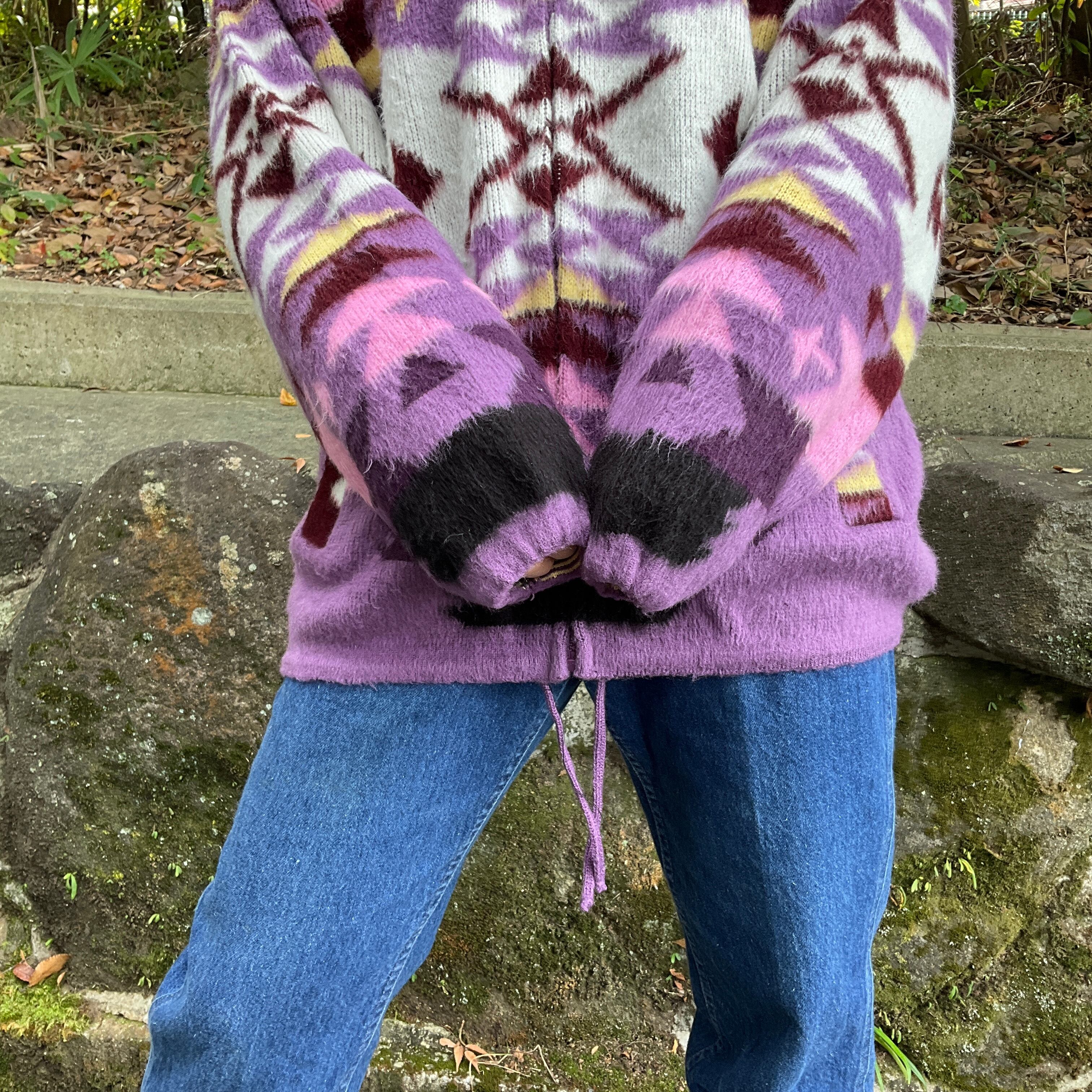 90年代 90s TEJIDOS HIMALAYA ネイティブ柄 総柄 フルジップ 90年代 90s TEJIDOS HIMALAYA ネイティブ柄 総柄 フルジップ