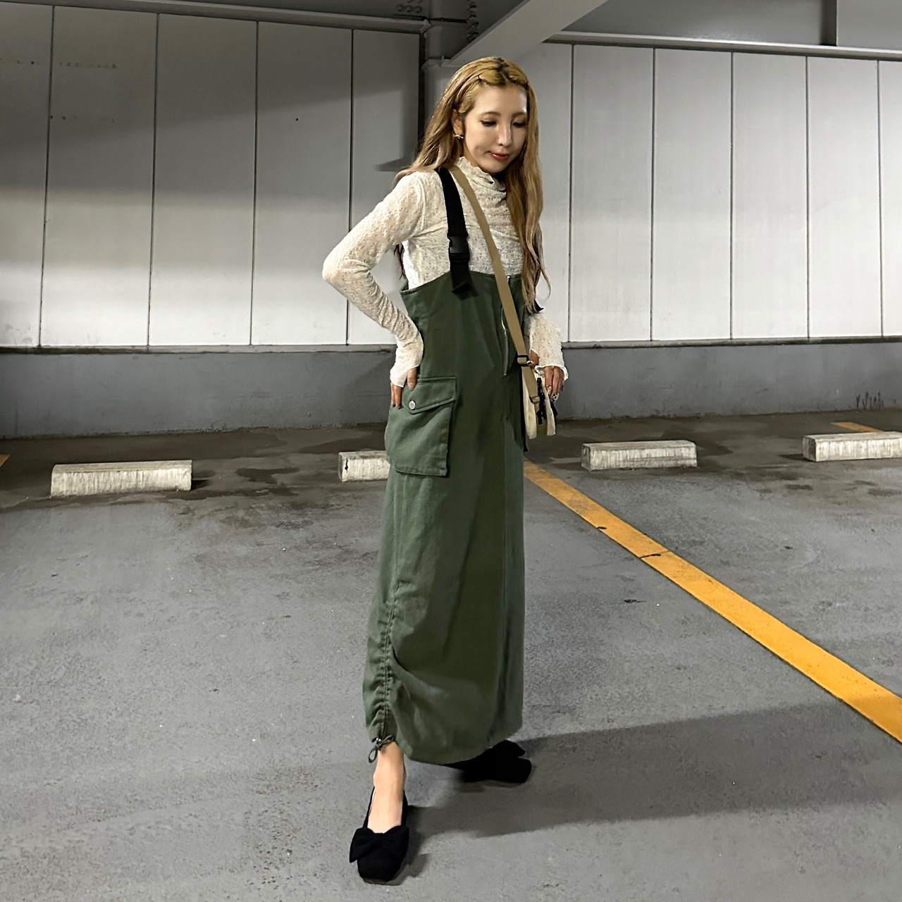 Military drost soft denim OP／khaki