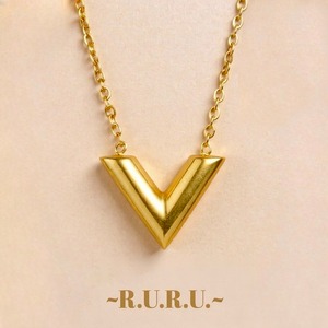 V choker necklace［A324］