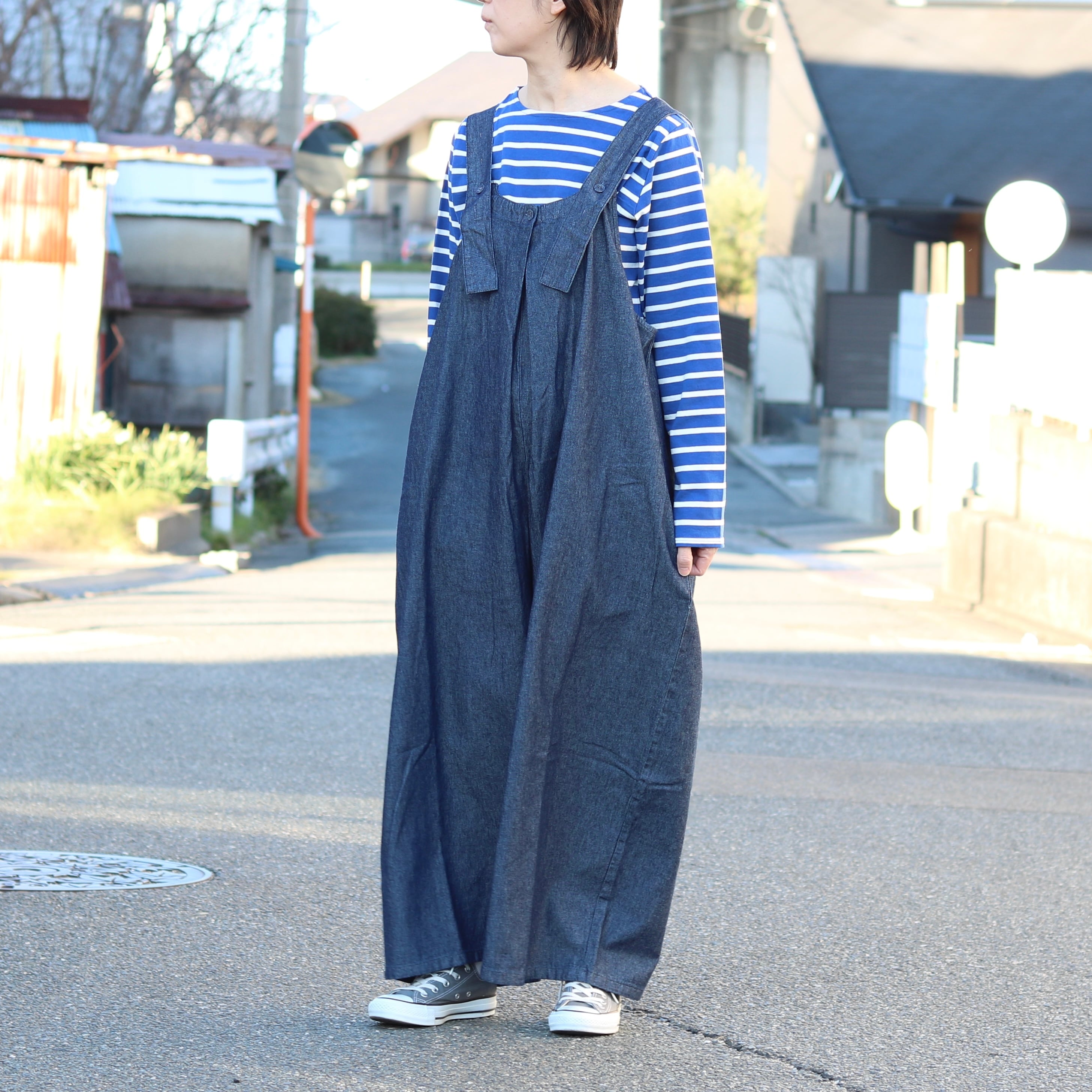 コットン ボートネック ボーダーカットソー | Zakka so-la