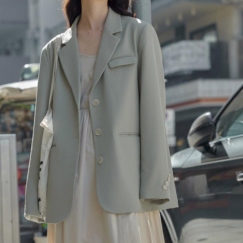 oversized jacket　J00526