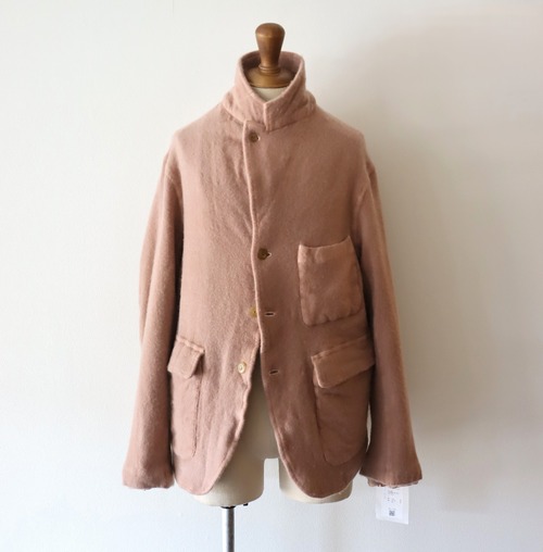 INNAT " MILLED DRIVERS JACKET ( Pink Beige )"