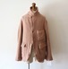 INNAT " MILLED DRIVERS JACKET ( Pink Beige )"