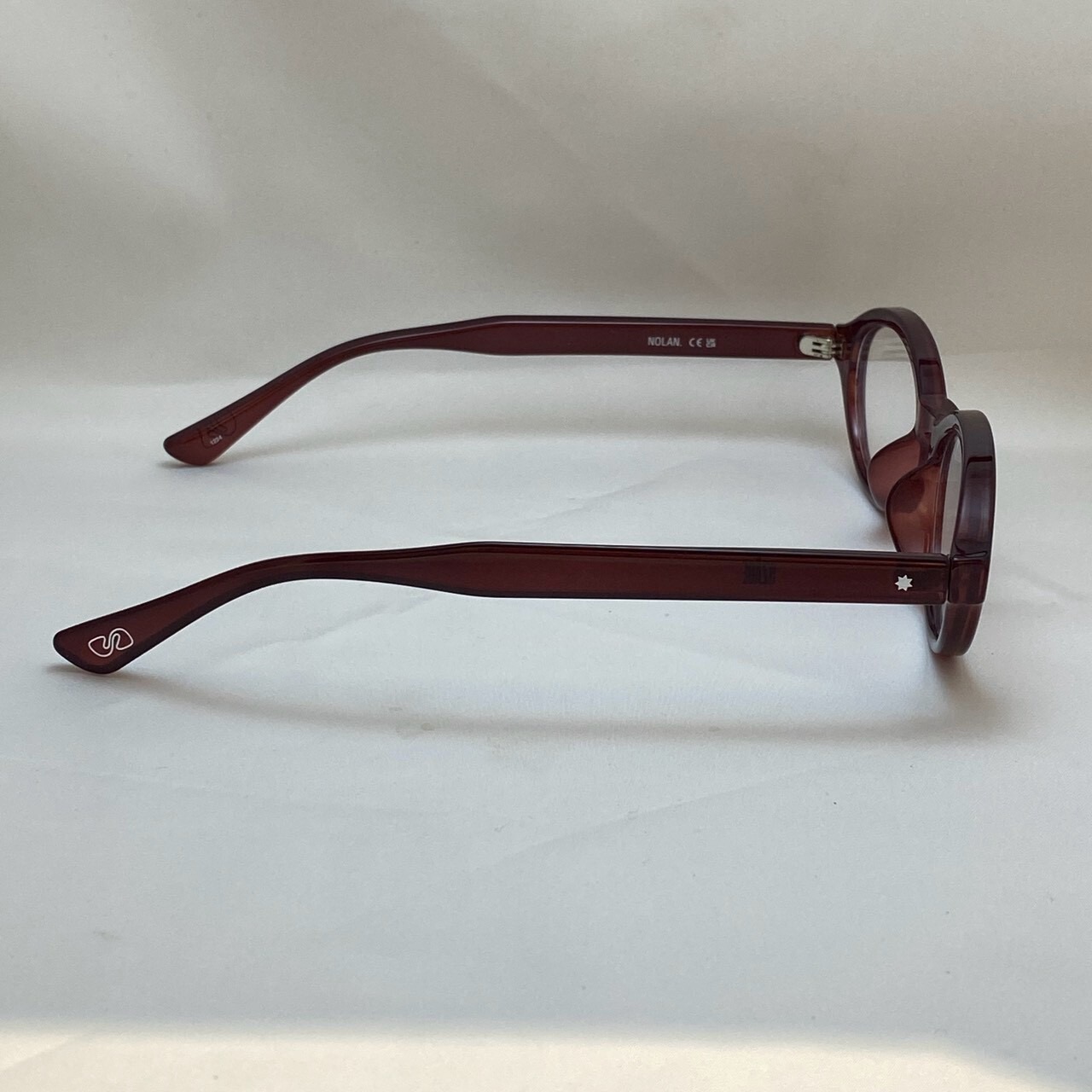 SZADE サングラス NOLAN wild cherry / clear blue light