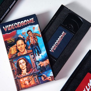 Ghana movie poster VHS "VIDEODROME" Sofubi Toy